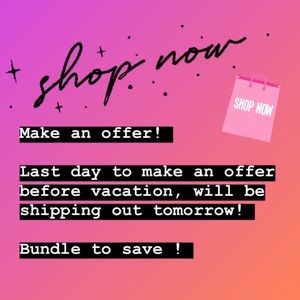 Mailing out tomorrow! Make me an offer:)